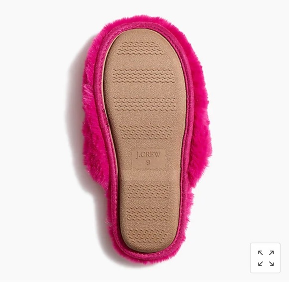 J. Crew Fuzzy Scuff Slippers - Picture 3 of 9